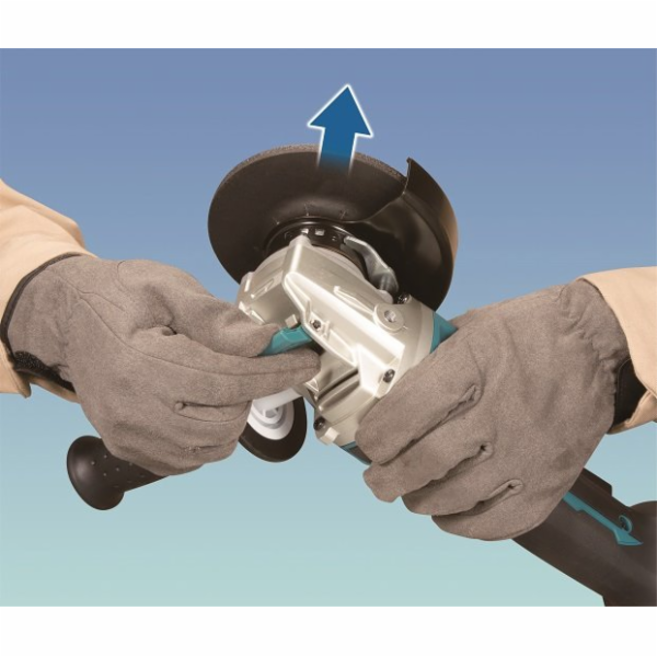 Makita DGA521ZX1 Aku úhlová bruska s X-lock 125mm Li-ion ...