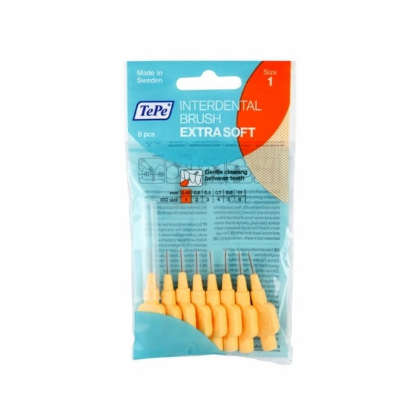 TePe mezizubní kartáčky Extra Soft 0,45mm 8ks