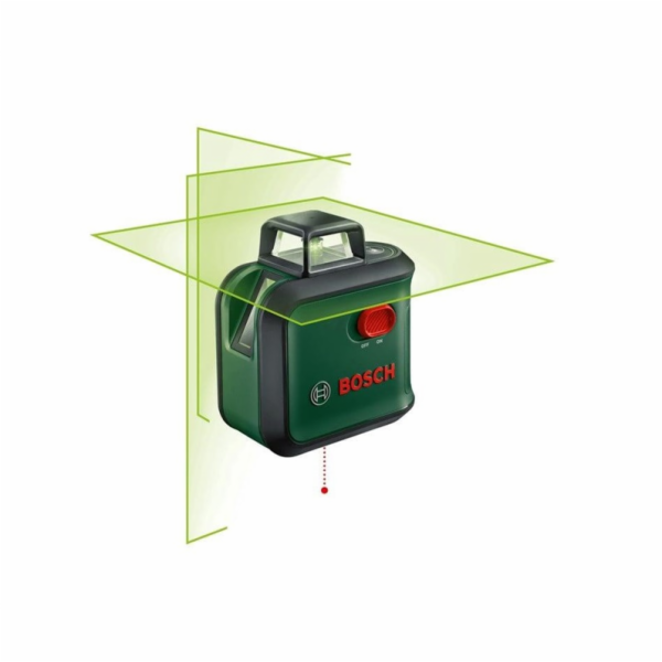 Sada křížového čárového laseru Bosch AdvancedLevel 360