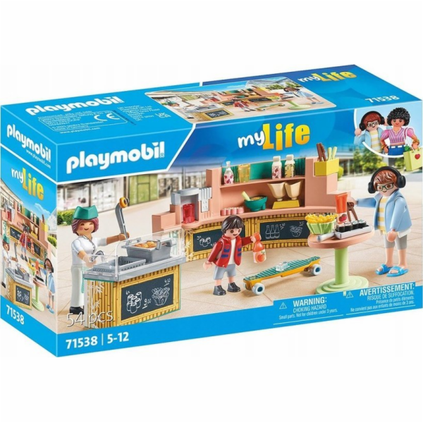 PLAYMOBIL 71538 City Life Food Lounge, stavebnice