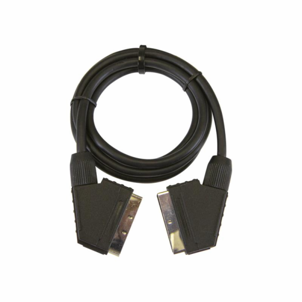 Kabel NENÍ SPECIFIKACE SCART M, SCART M, 1,5m, černý SL2001