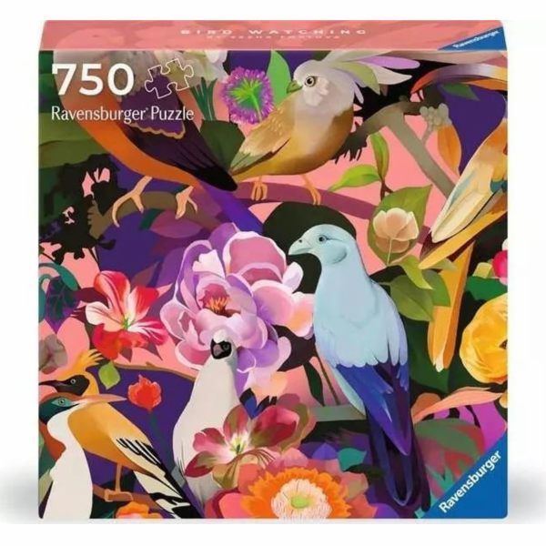 Ravensburger Puzzle Art & Soul - Pozorování ptáků