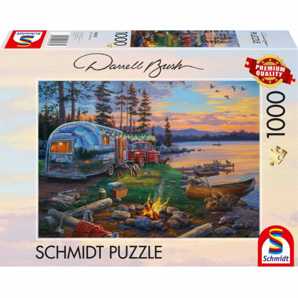 Schmidt Games Darrell Bush: Idylka kempování u jezera, pu...
