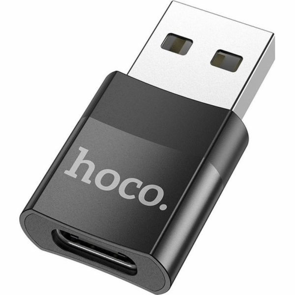 Adapter OTG HOCO UA17 z USB-C na USB konektor, černá