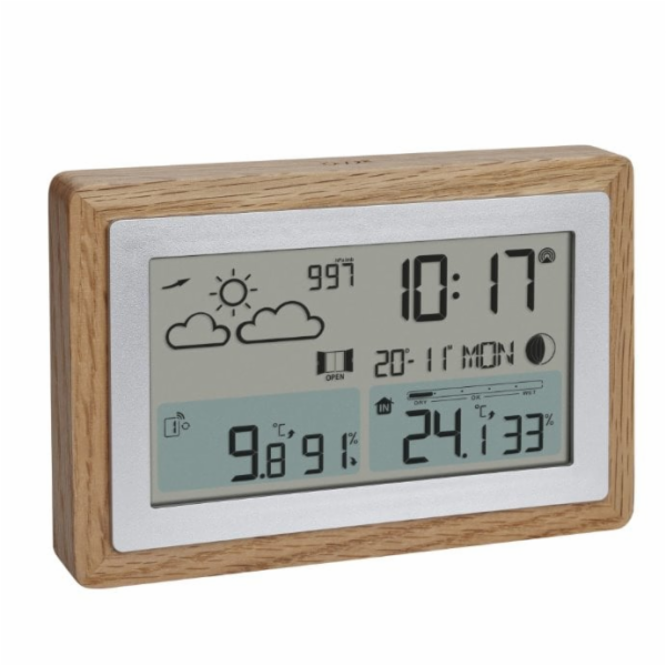 TFA 35.1167.54 - Domácí meteostanice s předpovědí počasí OAK