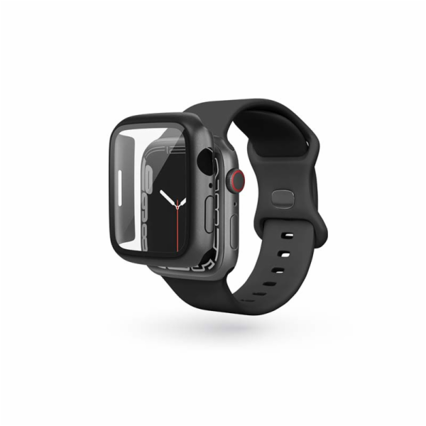 EPICO GLASS CASE Apple Watch 7/8 (41 mm) - černá