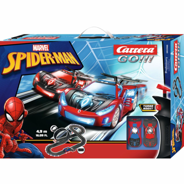 Carrera GO!!! Pavoučí závody, závodní dráha