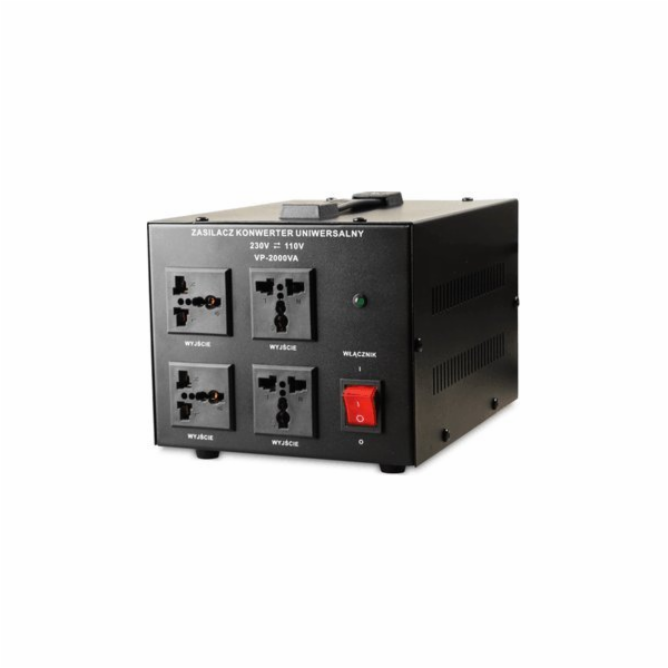 Transformátor VOLT POLSKA 230V/110V 2000VA