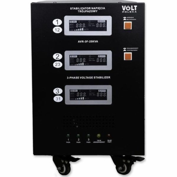 Třífázový stabilizátor napětí Volt Polska AVR PRO 25000VA...