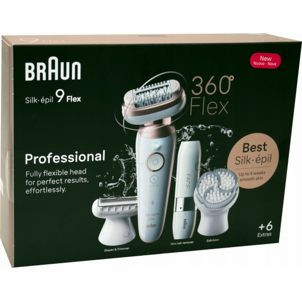 Braun Silk-épil 9-360 3D SensoSmart, epilátor