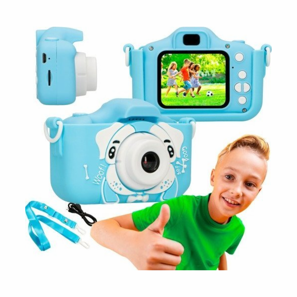 Extralink Dětská kamera H28 Single Blue | Digitální fotoa...