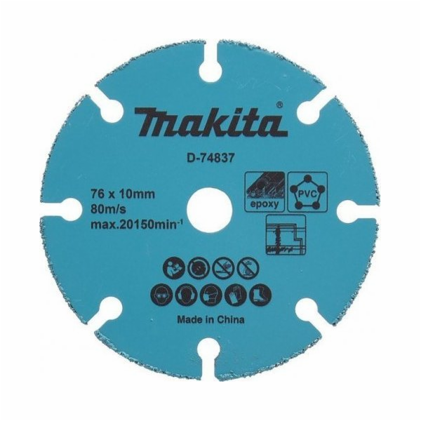 Řezací kotouč Makita 76 x 10 mm D-74837