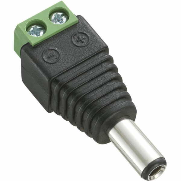 Conexpro DC napájecí konektor zástrčka 2.1x5.5 mm se svor...
