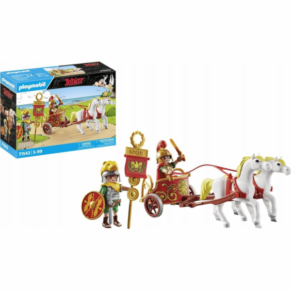 PLAYMOBIL 71543 Asterix Roman Chariot, stavebnice