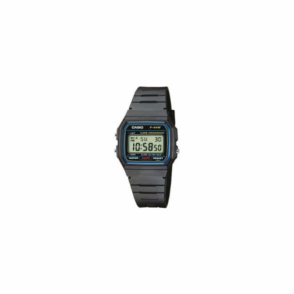 Casio F-91W-1YEG Pánské digitální náramkové hodinky