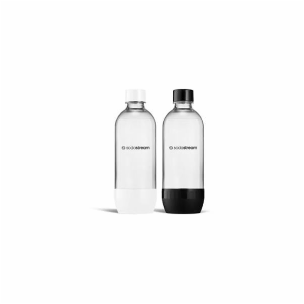 SodaStream Lahev JET 2x 1 l, bílá/černá