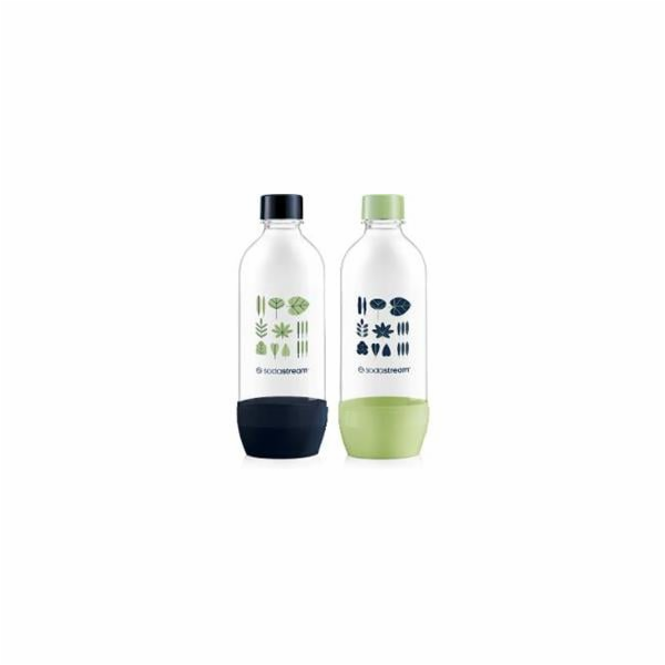 SodaStream Lahev JET 2x 1 l , zelená/černá