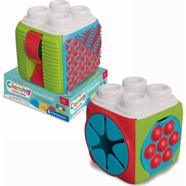 Vzdělávací kostka Clementoni Clemmy 17902