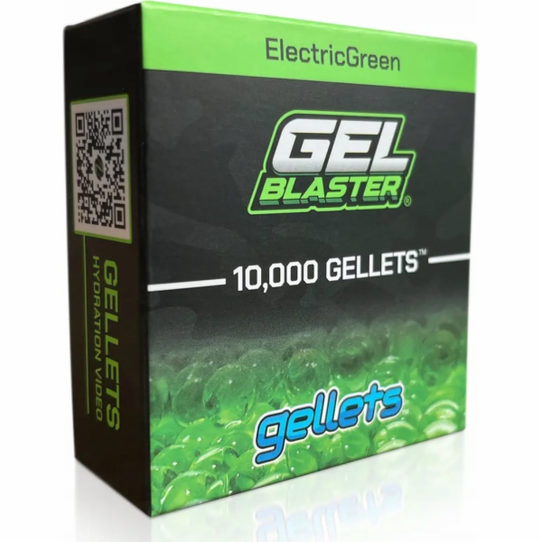 GEL BLASTER Gellets Zelené kuličky 10K