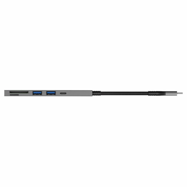 CONNECT IT CompactPRO USB-C hub + čtečka karet, (2xUSB-A ...