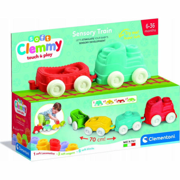 Vláček Clementoni Baby Clemmy 17961