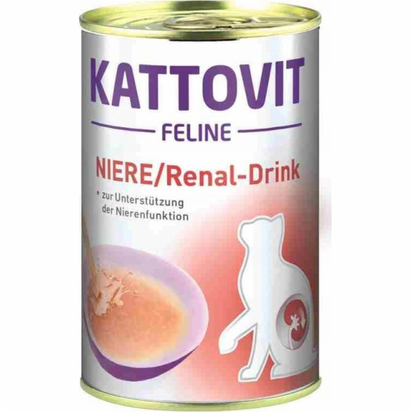 KATTOVIT Feline Niere Renal drink - pamlsek pro kočky - 1...