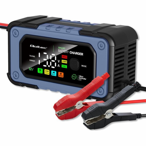 QOLTEC 52486 Battery charger with repair function Intelli...
