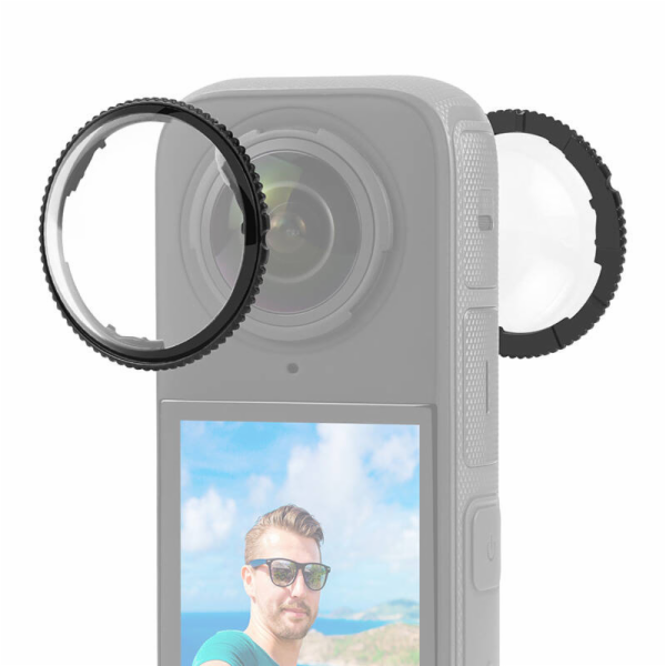 PULUZ PU988T Kryt optického skla pro Insta360 X4
