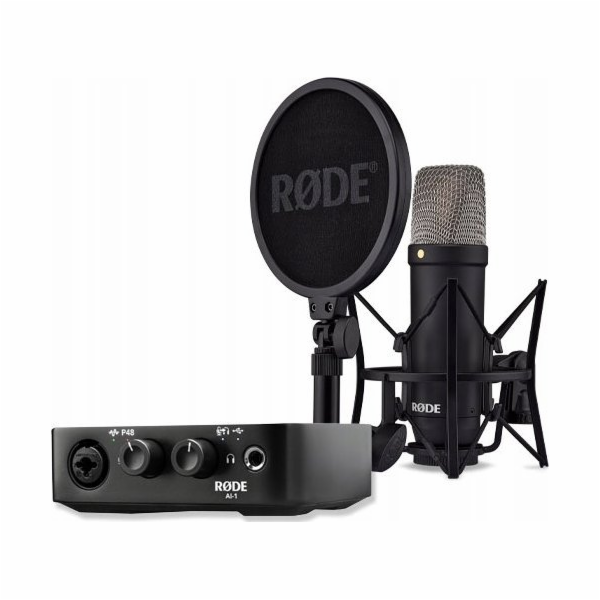 RODE NT1 Signature Black + AI-1 Studio Kit MK2 - kompletn...