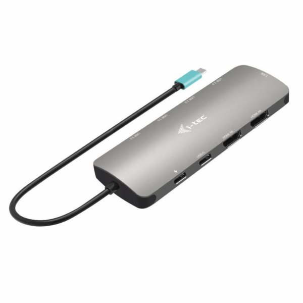 i-tec USB-C Metal Nano 2x HDMI Docking Station, PD 100W +...