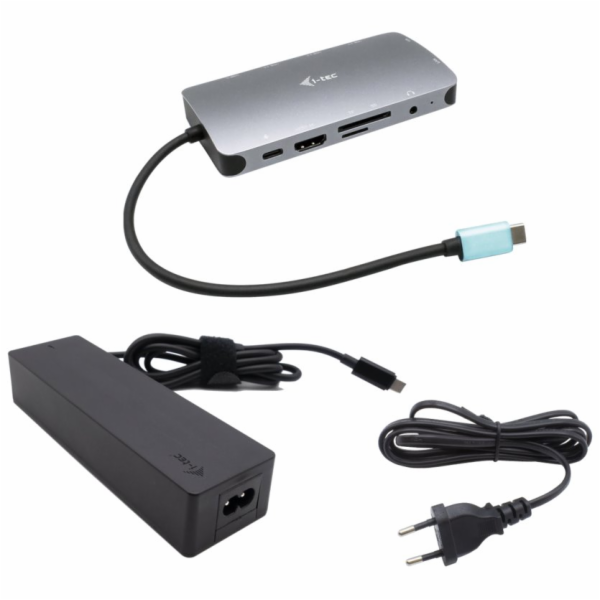 i-tec USB-C Metal Nano Dock HDMI/VGA with LAN + Power Del...