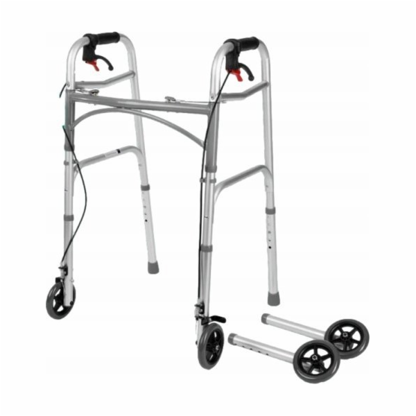 Čtyřkolový invalidní vozík s brzdami TIMAGO JMC-C 3223 Si...