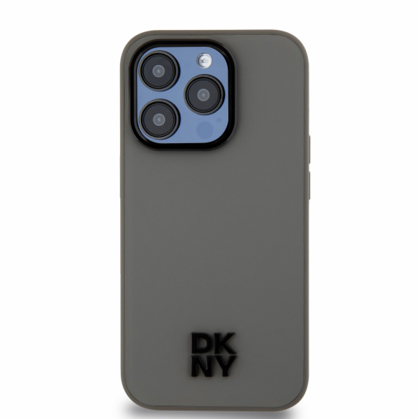 DKNY PU Leather Stack Logo Magsafe Zadní Kryt pro iPhone ...