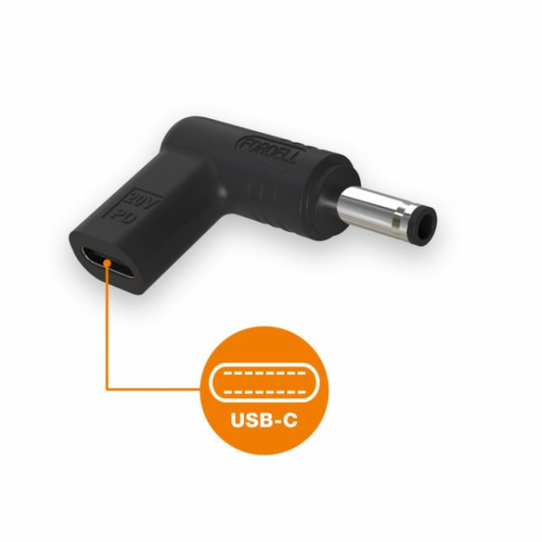 Aligator USB-C napájecí redukce 4,5 x 3,0 mm pro notebook...