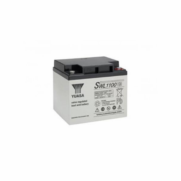 YUASA SWL1100 (12V; 40,6Ah; závit M5; životnost 12let) 
