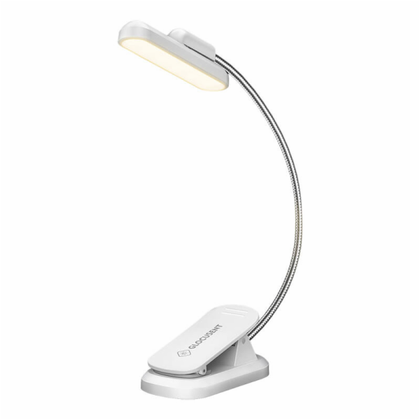 Glocusent, bezdrátová otočná lampička na knihy, USB-C 100...