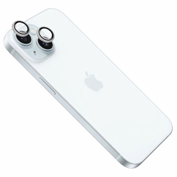 FIXED Camera Glass Apple iPhone 16/16 Plus, stříbr