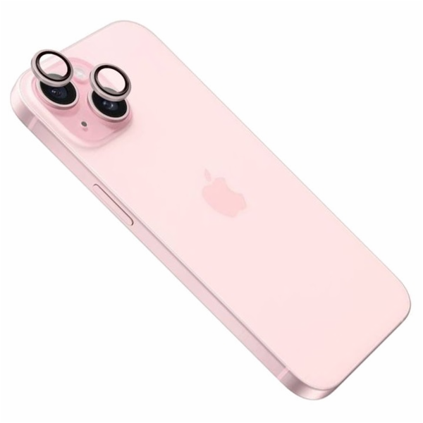 FIXED Camera Glass Apple iPhone 16/16 Plus, růžová