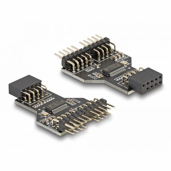 Delock Hub USB 2.0 z devítipinového zásuvkového konektoru...