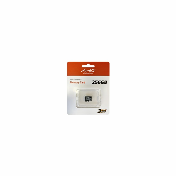 Mio 256 GB microSDXC, V30, U3, A2 paměťová karta