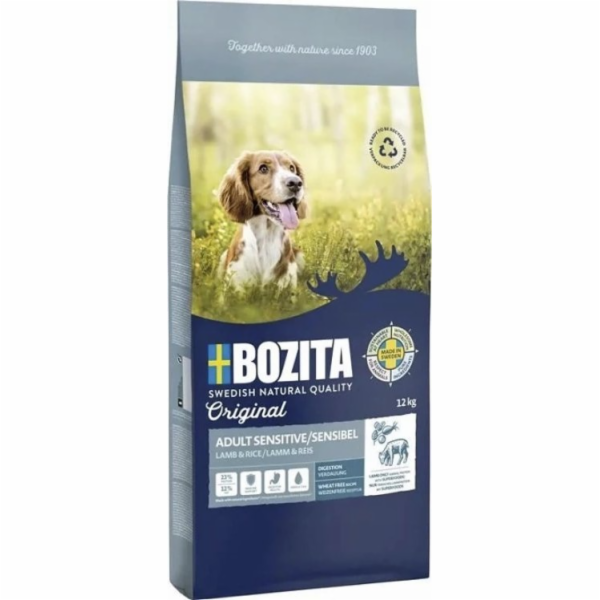 BOZITA Original Sensitive Digestion Lamb and rice - suché...