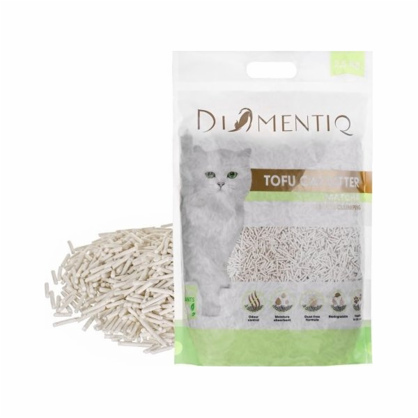 DIAMENTIQ Tofu Matcha Ultra clumping - rostlinné stelivo ...