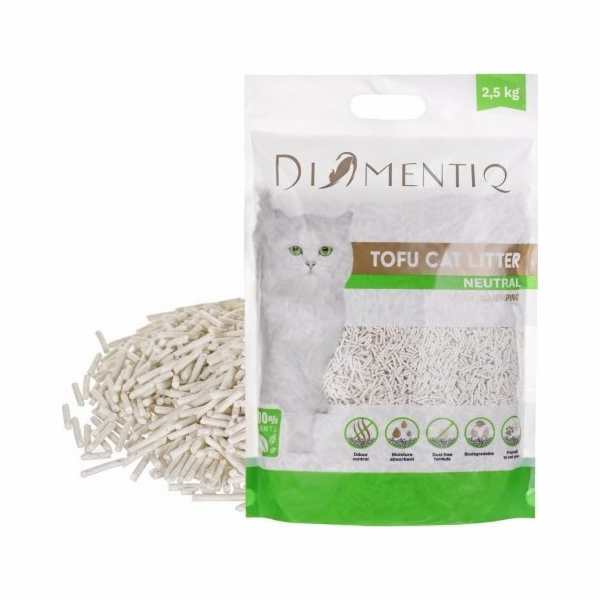 DIAMENTIQ Tofu Neutral Ultra clumping - rostlinné stelivo...