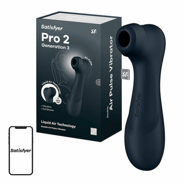 Masážní přístroj na klitoris s aplikací Satisfyer Pro 2 G...