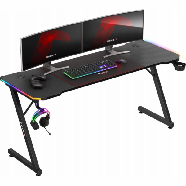 Huzaro Hero 4.8 Black - herní stůl