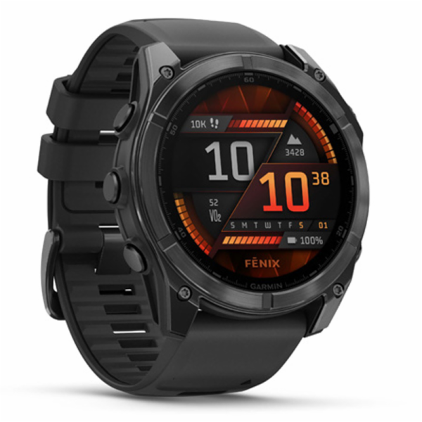Garmin Fenix 8 3,56 cm (1.4") AMOLED 51 mm Digitální 454 ...