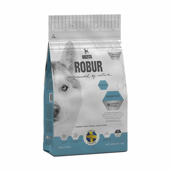 BOZITA Robur Grain Free Reindeer - suché krmivo pro psy -...