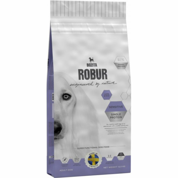 BOZITA Robur Sensitive Single Protein Lamb and Rice - suc...