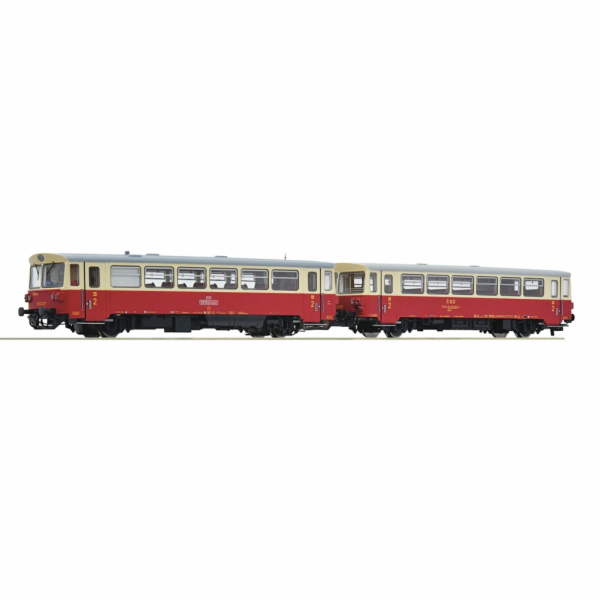 Roco Dieselový motorový vůz řady M 152 0262 s přípojným v...