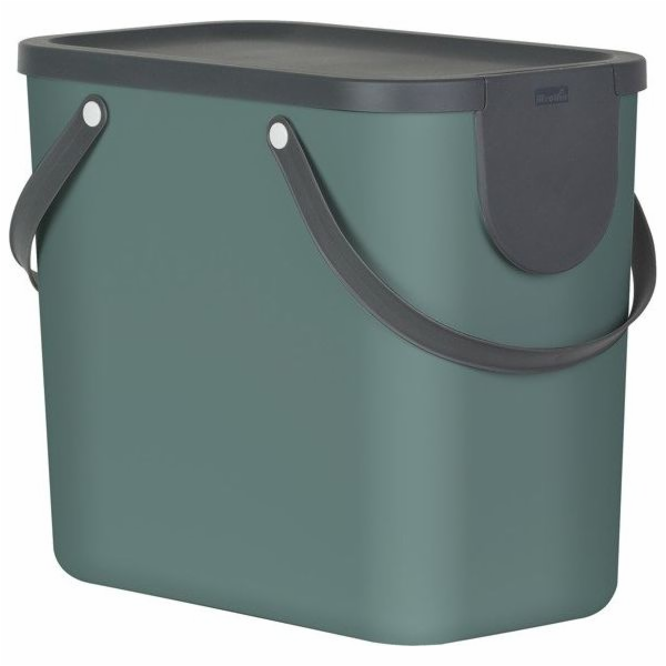 ROTHO Albula Dark green - kontejner na třídění odpadu - 25l